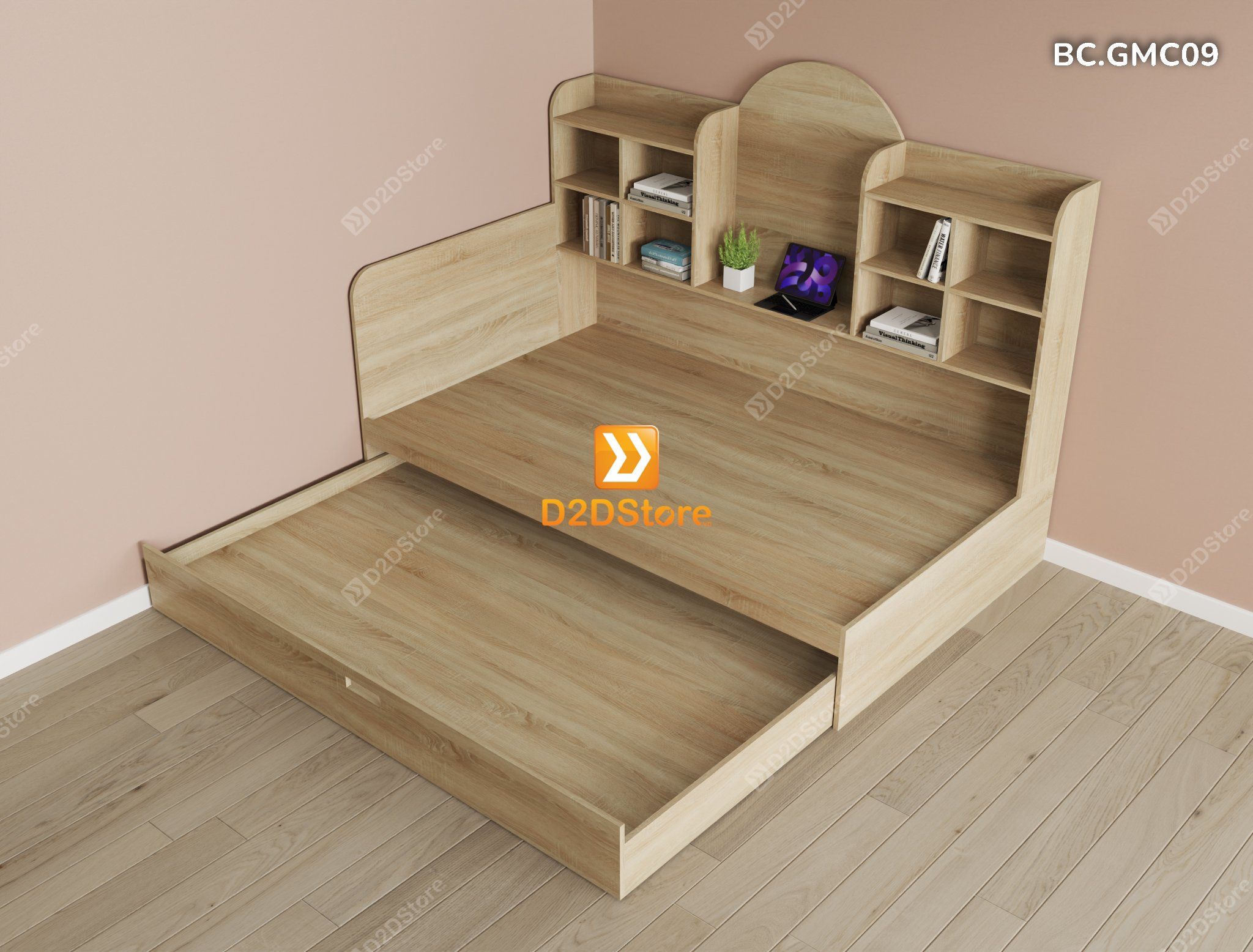  Giường mẹ bồng con thông minh nhiều kích thước mã BC.GMC09 