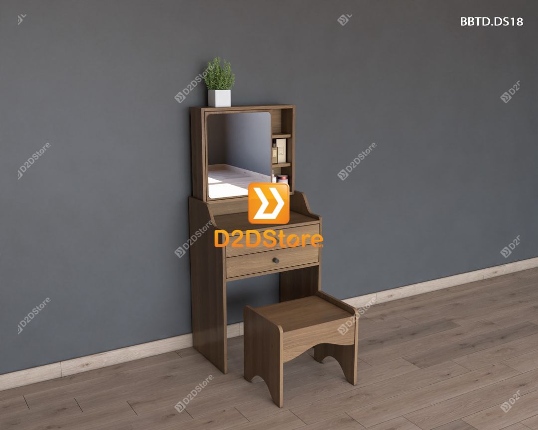  Bộ bàn trang điểm để sàn BBTD.DS18 