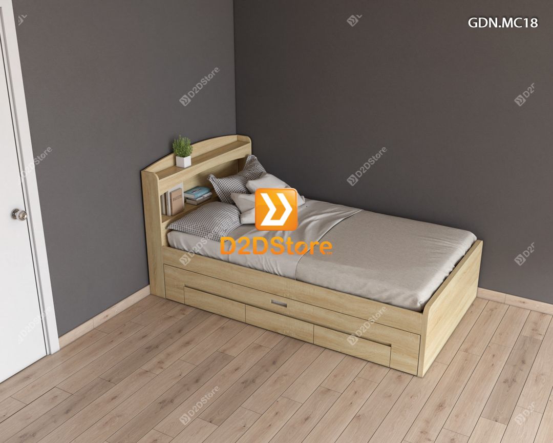  Giường kéo 2 tầng mẹ bồng con GDN.MC18 