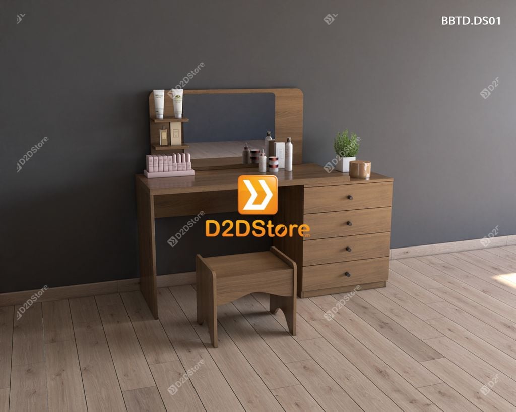 Bộ bàn trang điểm để sàn BBTD.DS01