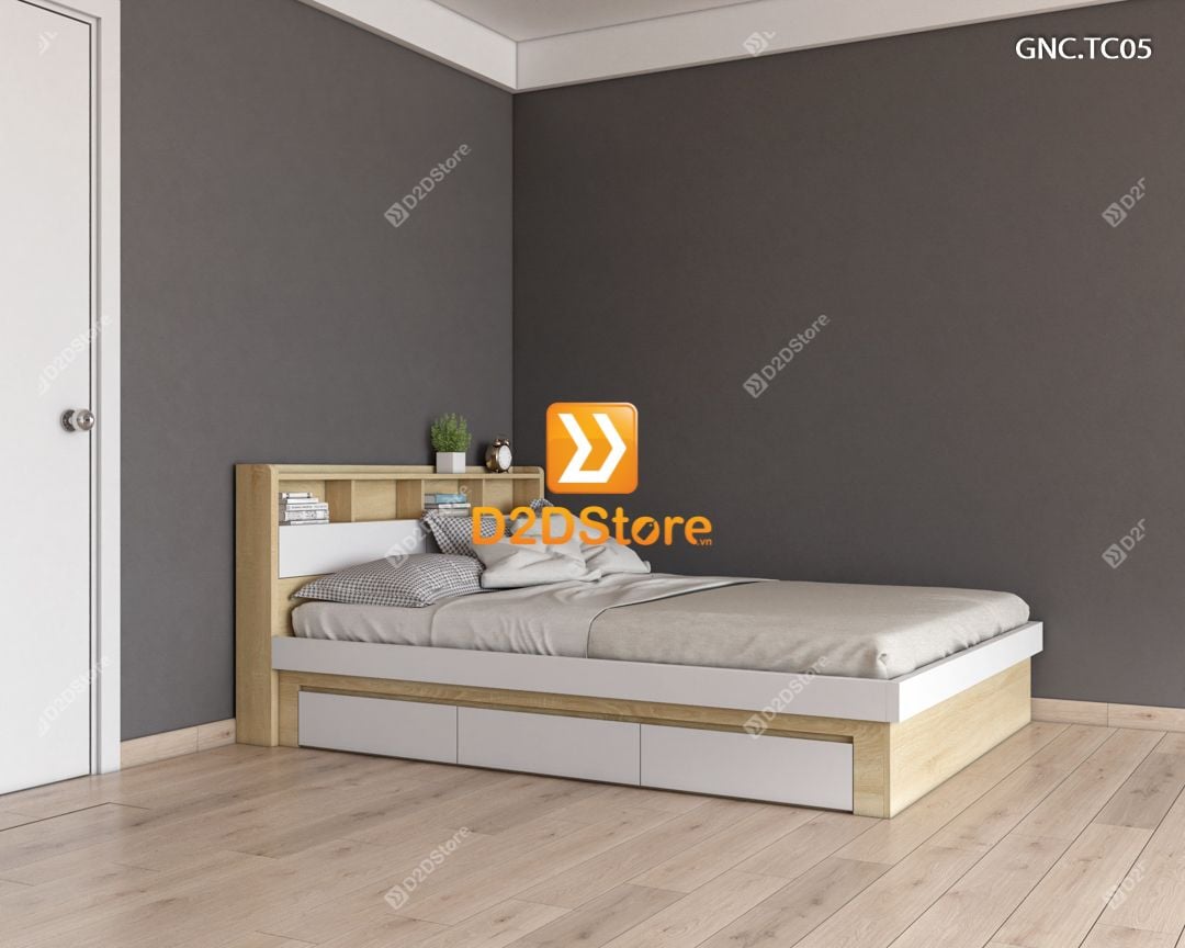  Giường ngủ hiện đại GNC.TC05 