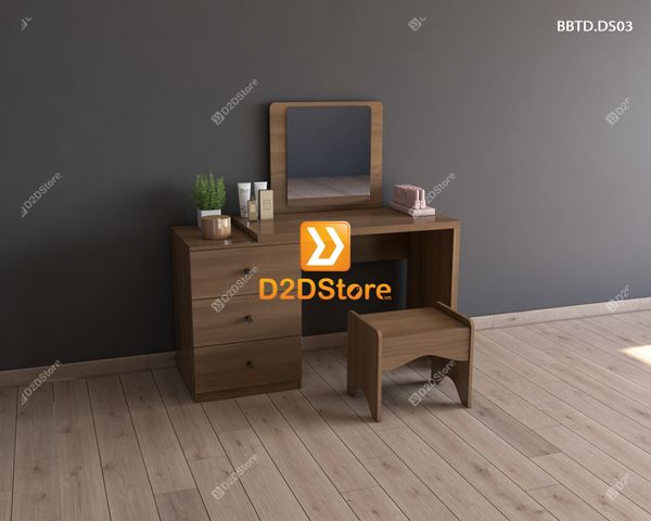Bộ bàn trang điểm để sàn BBTD.DS03