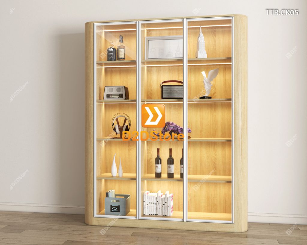 Tủ trưng bày cánh kính TTB.CK05