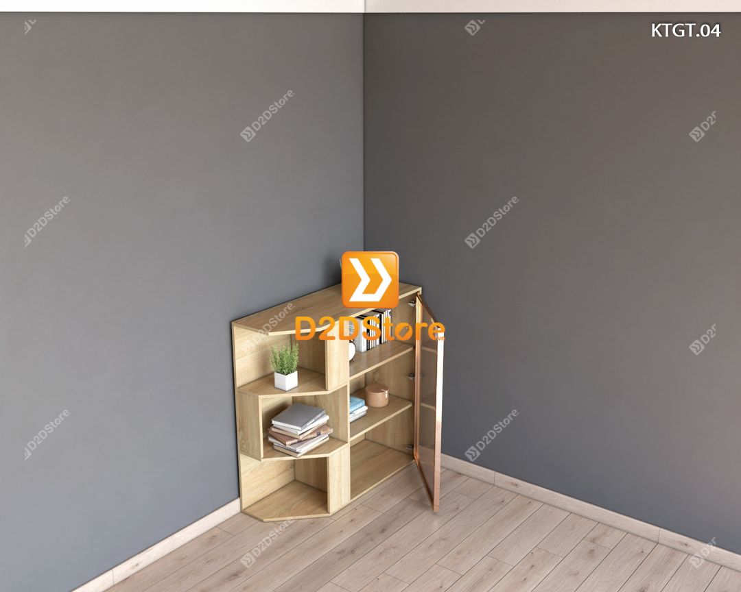  Kệ tủ góc tường KTGT.04 