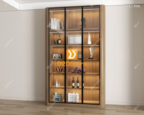 Tủ trưng bày cánh kính TTB.CK06