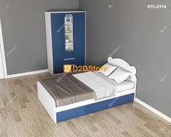 Bộ giường tủ phòng ngủ bé trai BTG.BT04