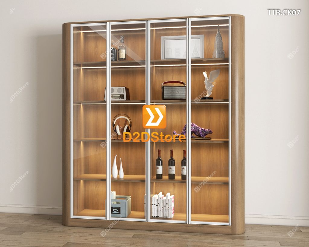 Tủ trưng bày cánh kính TTB.CK07