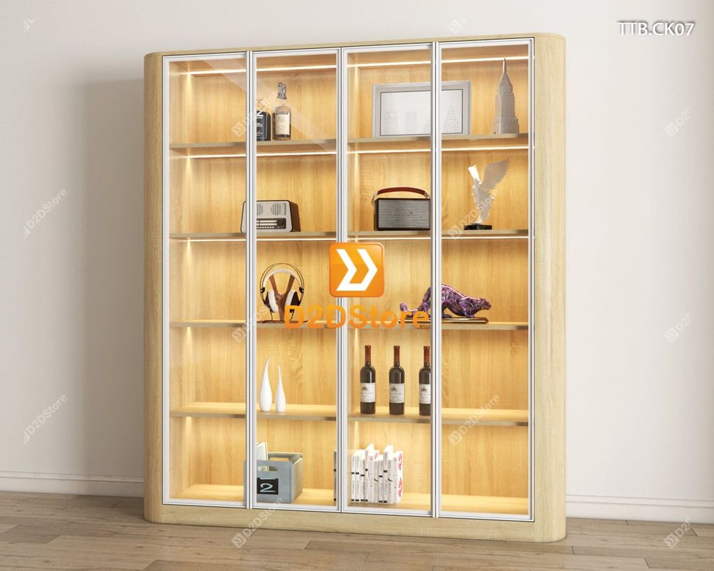 Tủ trưng bày cánh kính TTB.CK07