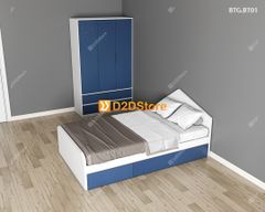 Bộ giường tủ phòng ngủ bé trai BTG.BT01