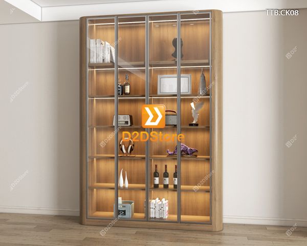 Tủ trưng bày cánh kính TTB.CK08