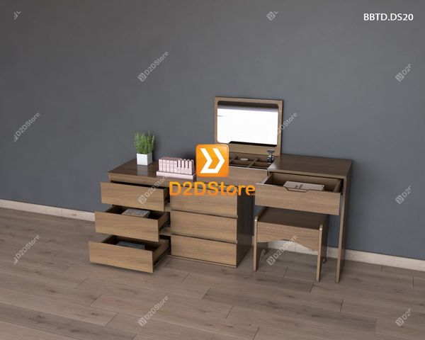 Bộ bàn trang điểm để sàn BBTD.DS20