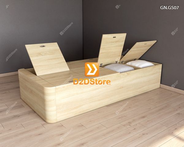 Giường ngủ dạng bục đa năng GN.GS07