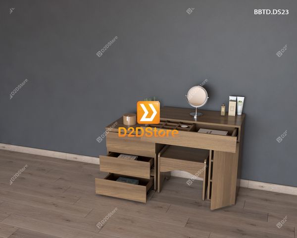 Bộ bàn trang điểm để sàn BBTD.DS23