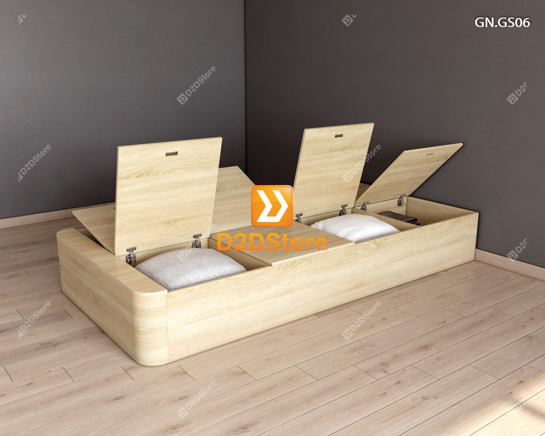 Giường ngủ dạng bục đa năng GN.GS06 
