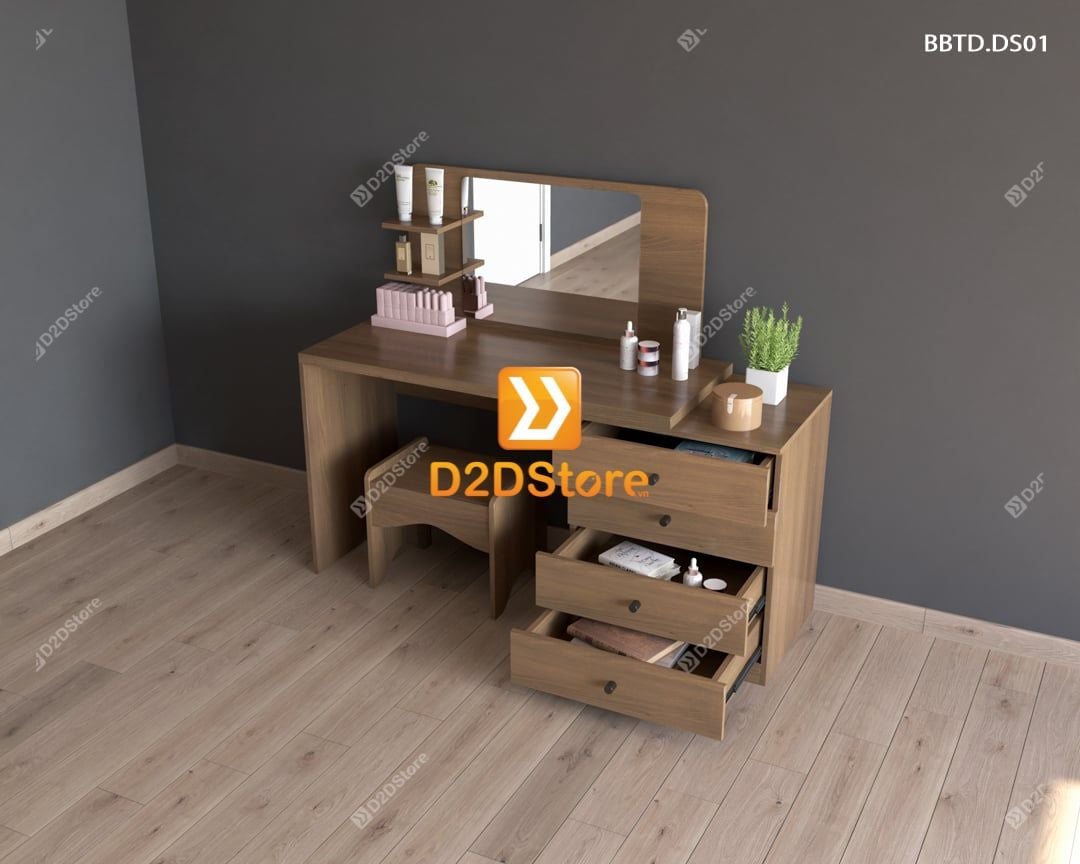  Bộ bàn trang điểm để sàn BBTD.DS01 