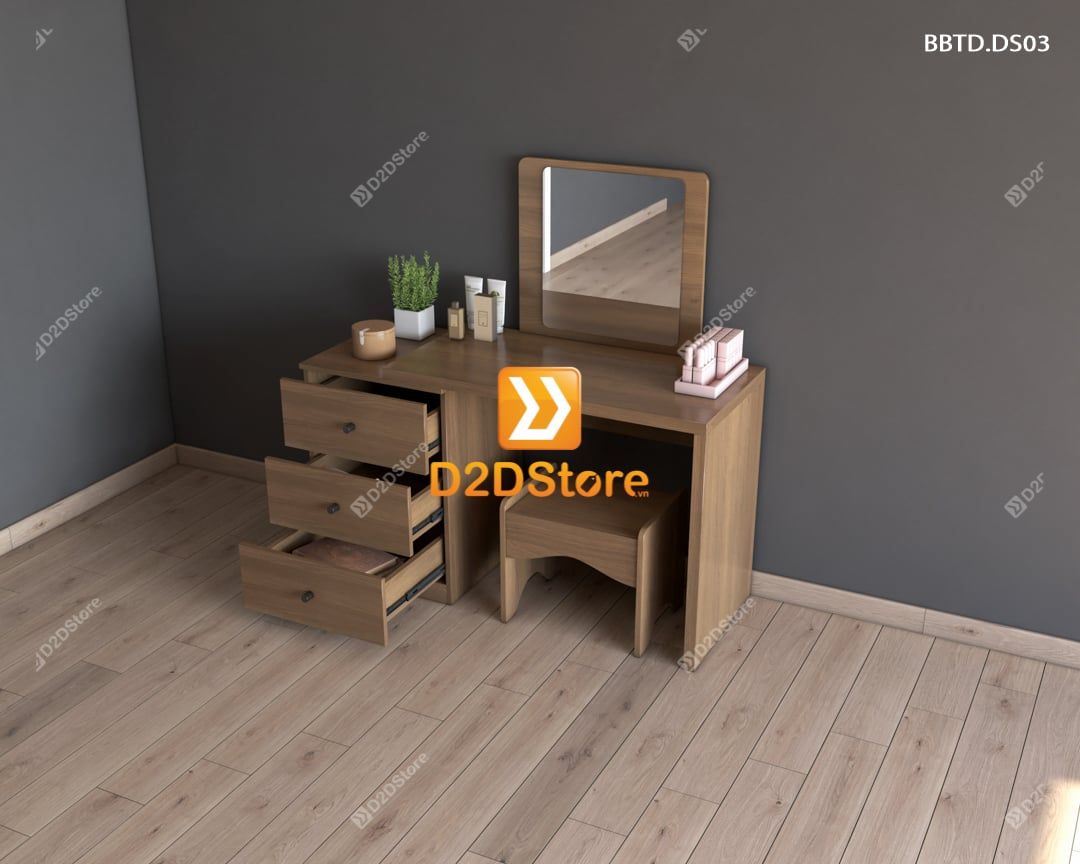  Bộ bàn trang điểm để sàn BBTD.DS03 