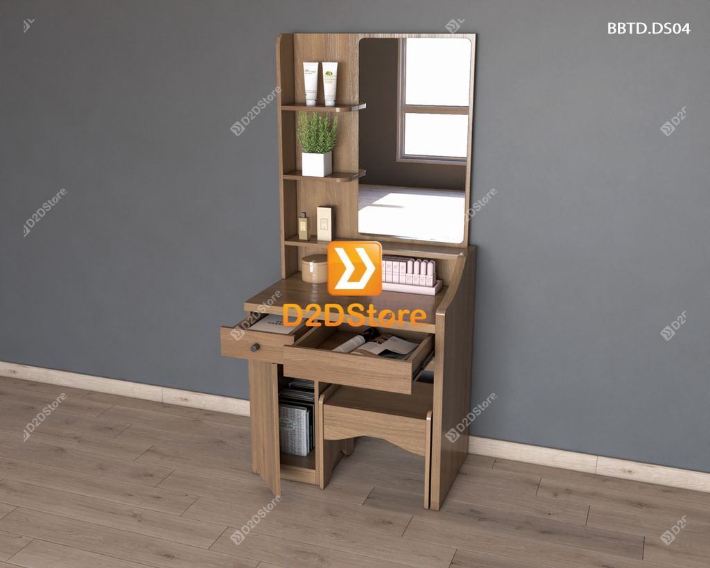 Bộ bàn trang điểm để sàn BBTD.DS04