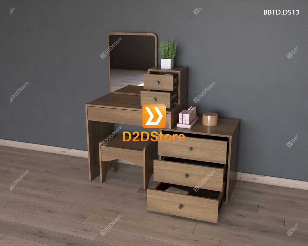 Bộ bàn trang điểm để sàn BBTD.DS13