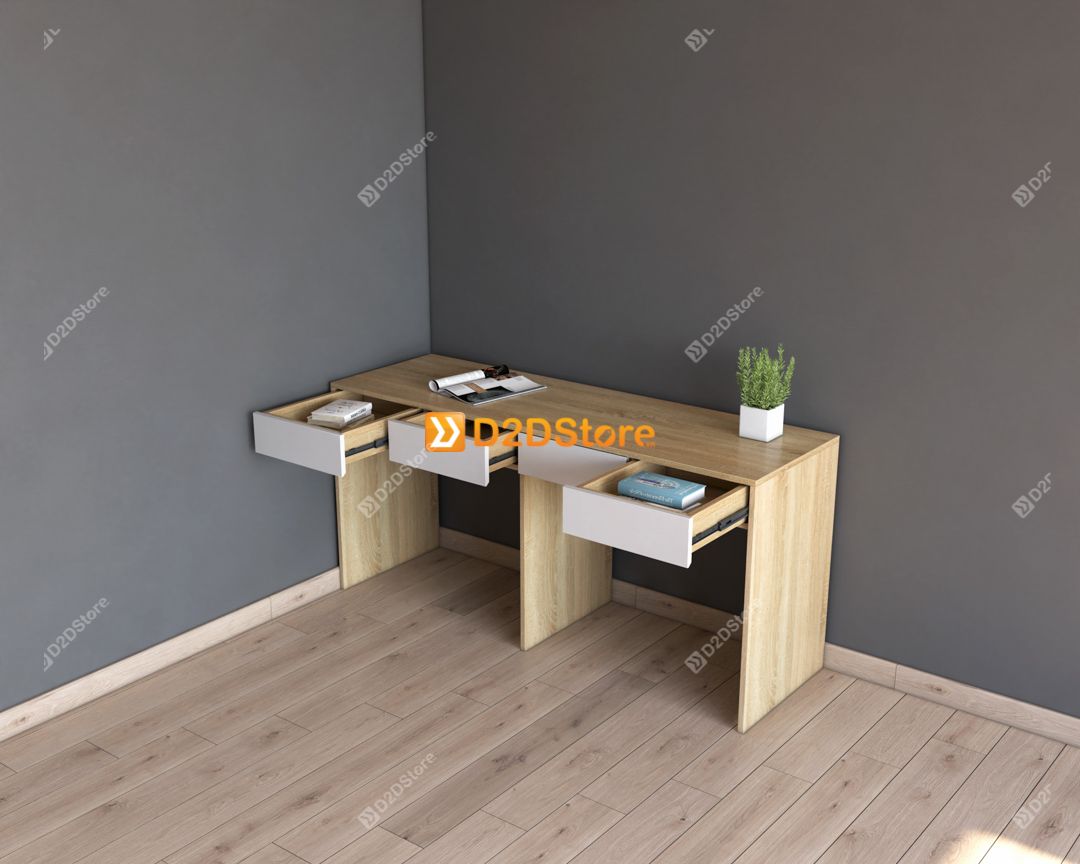  Bàn học đôi cho bé BH.DOI02 