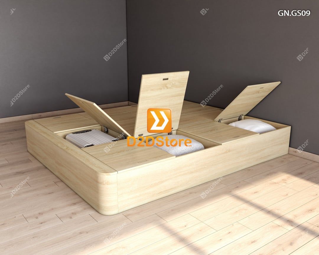  Giường ngủ dạng bục đa năng GN.GS09 