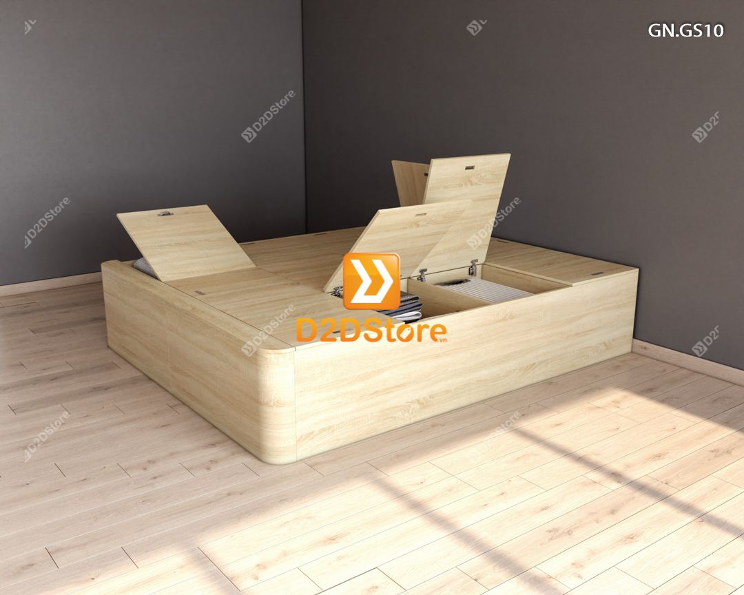  Giường ngủ dạng bục đa năng GN.GS10 