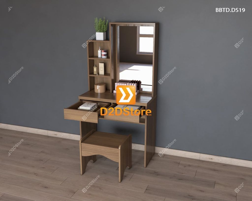Bộ bàn trang điểm để sàn BBTD.DS19