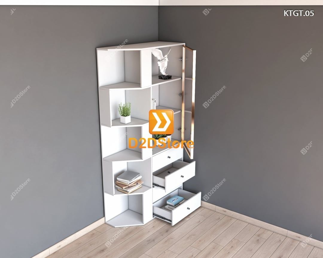  Kệ tủ góc tường KTGT.05 