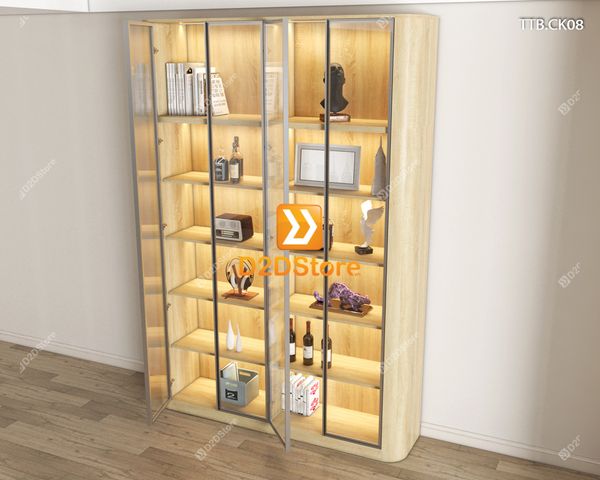 Tủ trưng bày cánh kính TTB.CK08