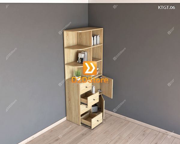 Kệ tủ góc tường KTGT.06