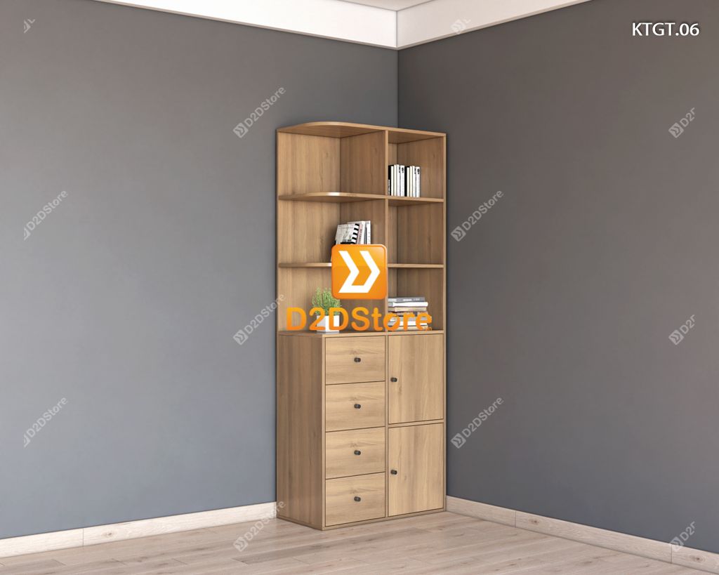 Kệ tủ góc tường KTGT.06