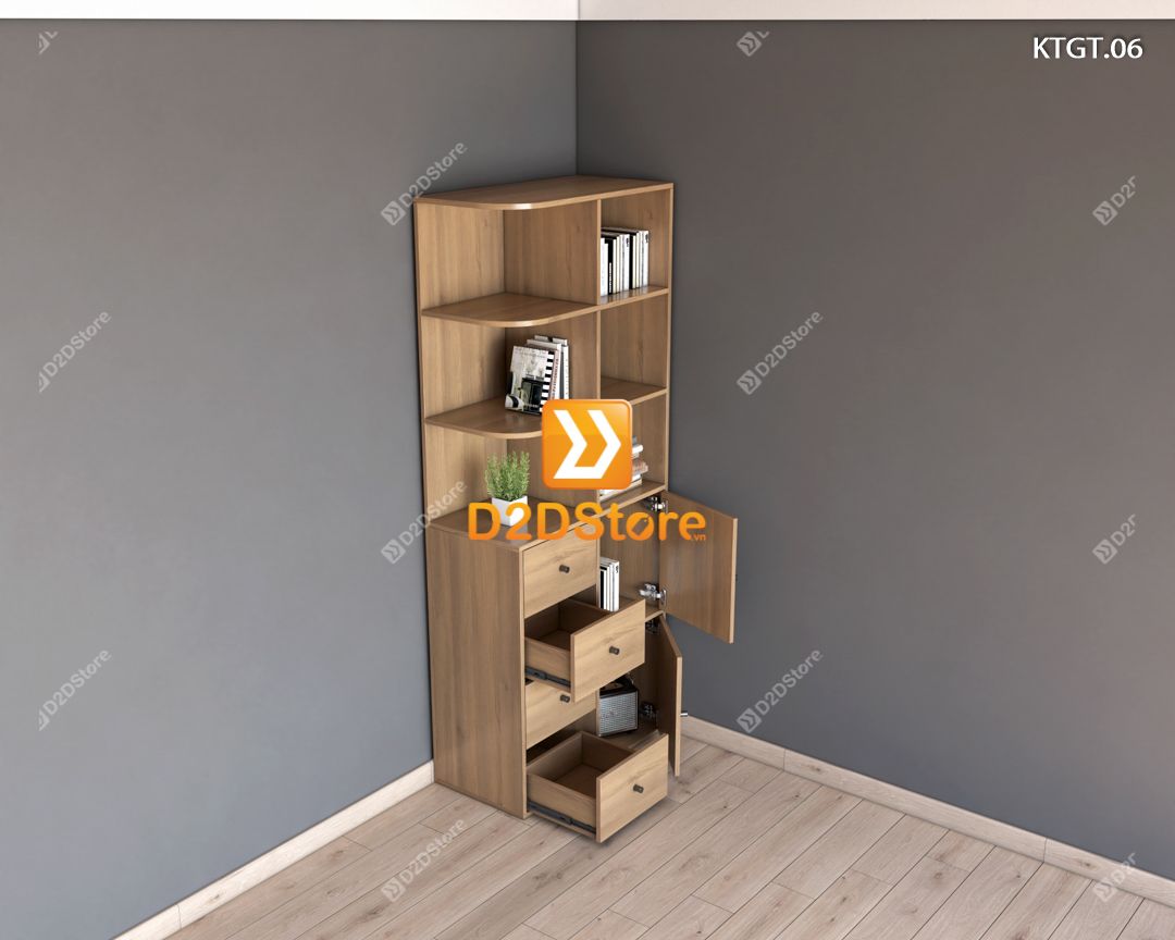  Kệ tủ góc tường KTGT.06 