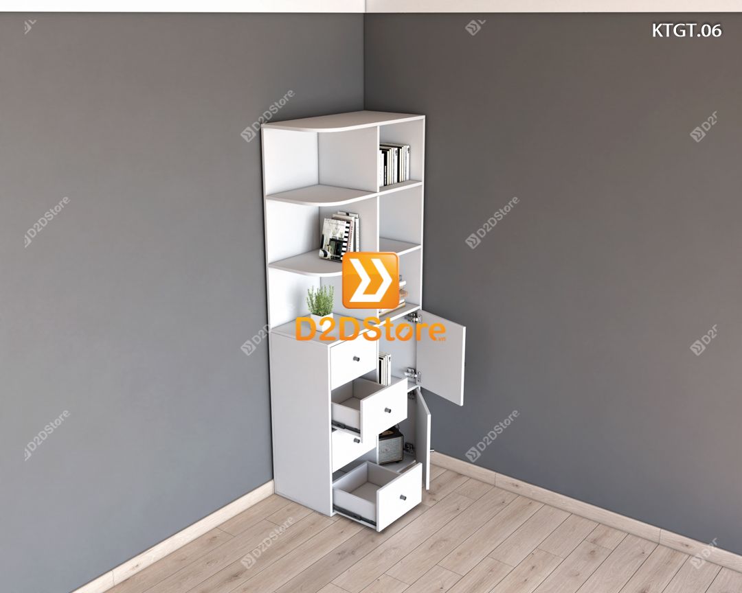  Kệ tủ góc tường KTGT.06 