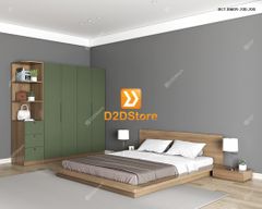 Bộ giường tủ phòng ngủ bố mẹ BGT.BM09-200.200