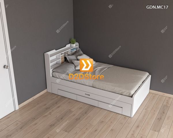 Giường kéo 2 tầng mẹ bồng con GDN.MC17