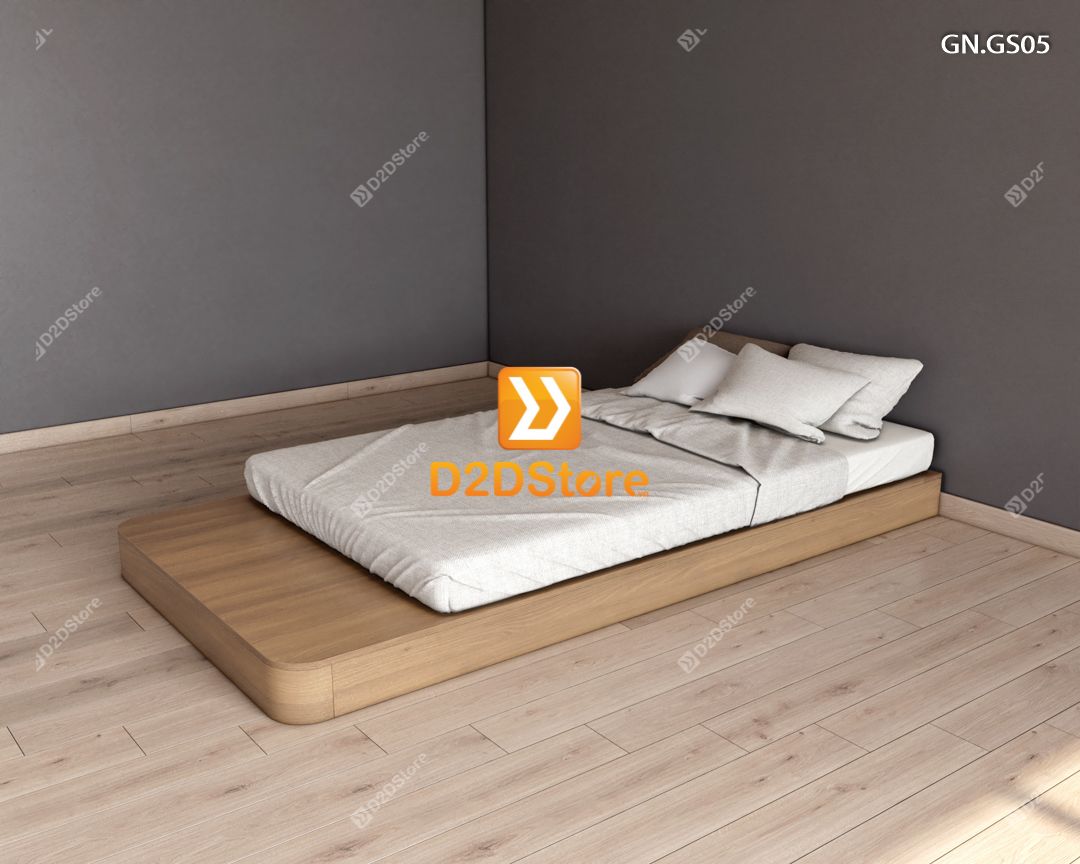  Giường ngủ dạng bục đa năng GN.GS05 