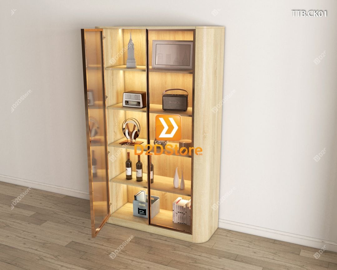  Tủ trưng bày cánh kính TTB.CK01 