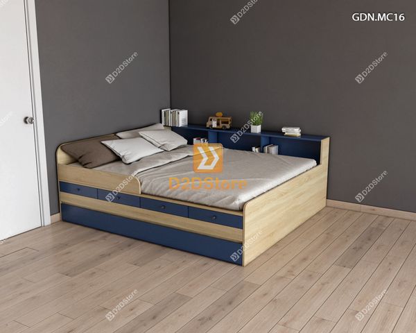 Giường kéo 2 tầng mẹ bồng con GDN.MC16