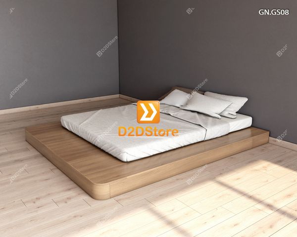 Giường ngủ dạng bục đa năng GN.GS08