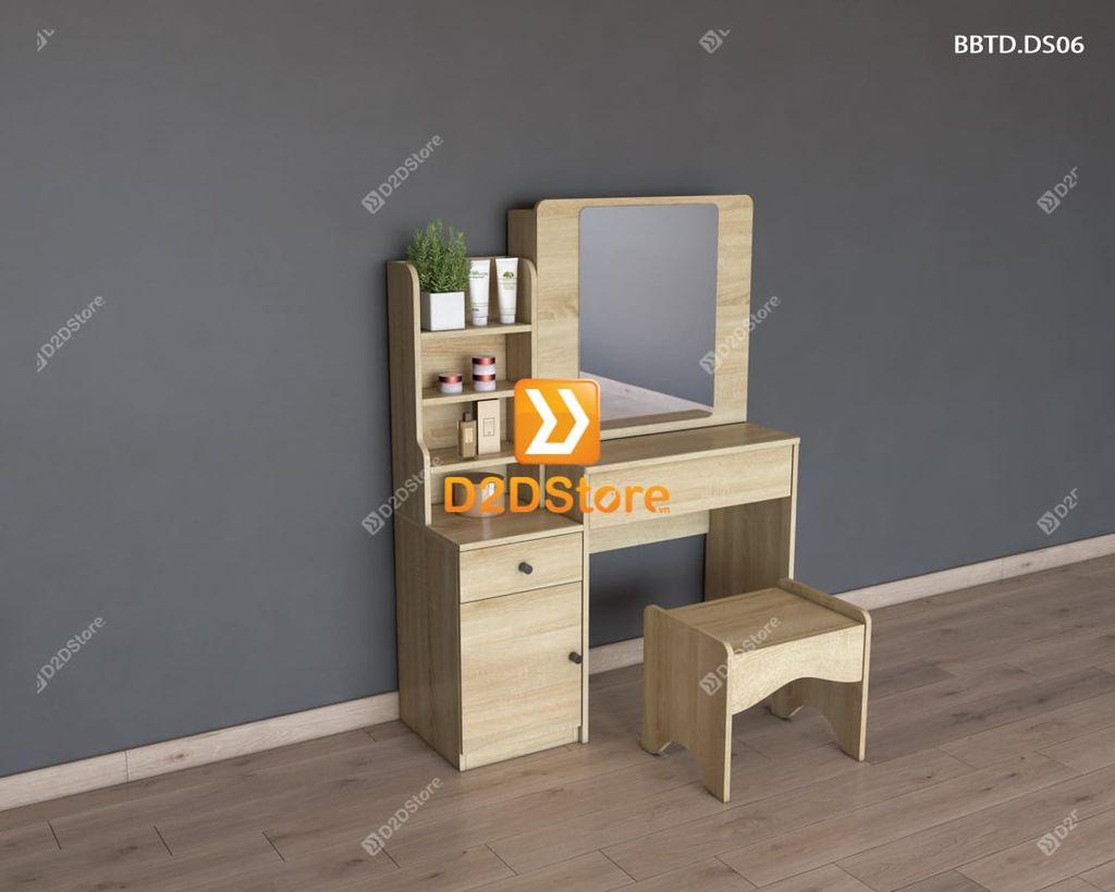 Bộ bàn trang điểm để sàn BBTD.DS06