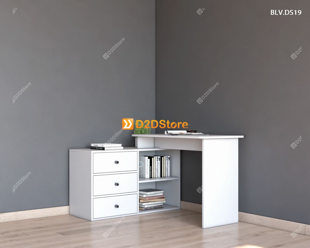  Bàn làm việc để sàn BLV.DS19 