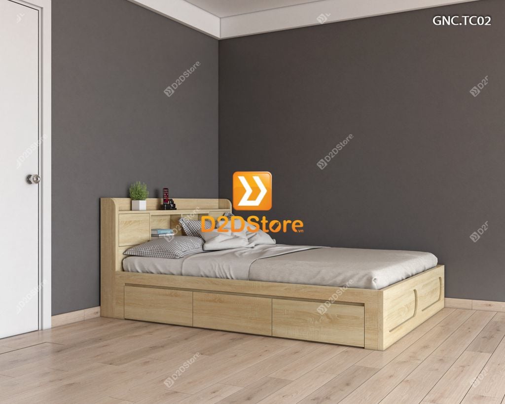 Giường ngủ hiện đại GNC.TC02