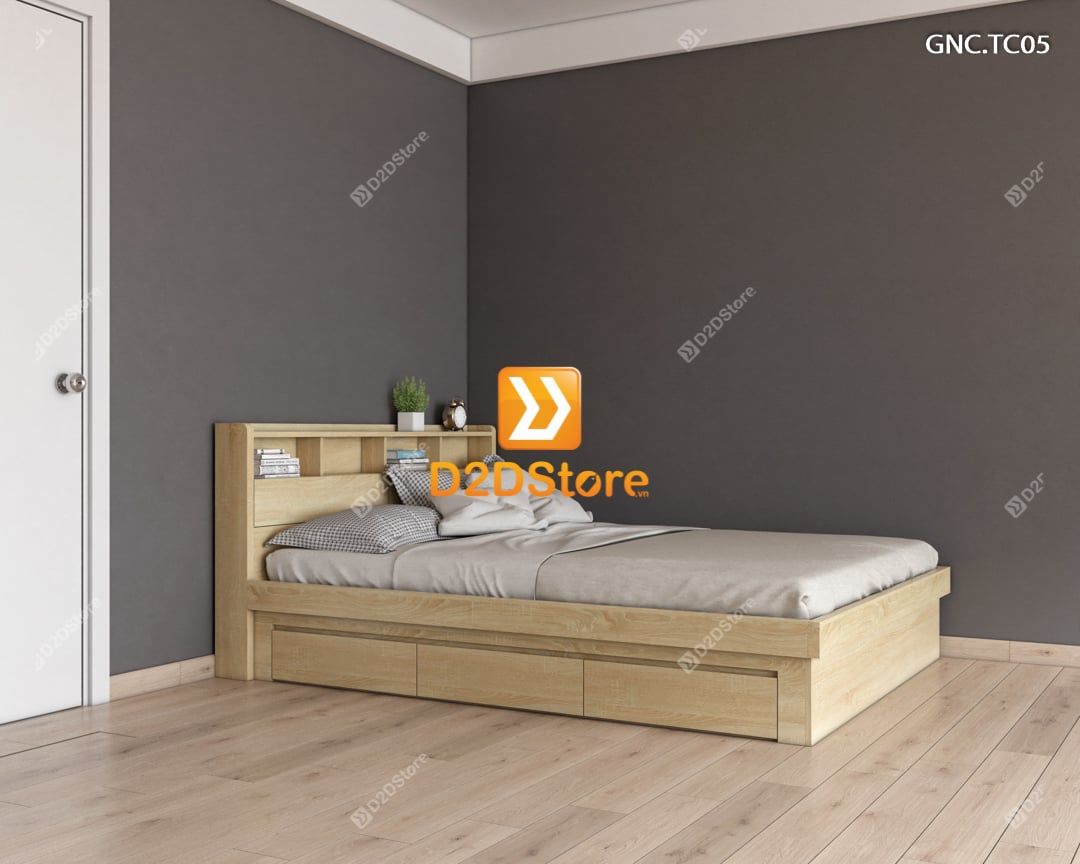  Giường ngủ hiện đại GNC.TC05 