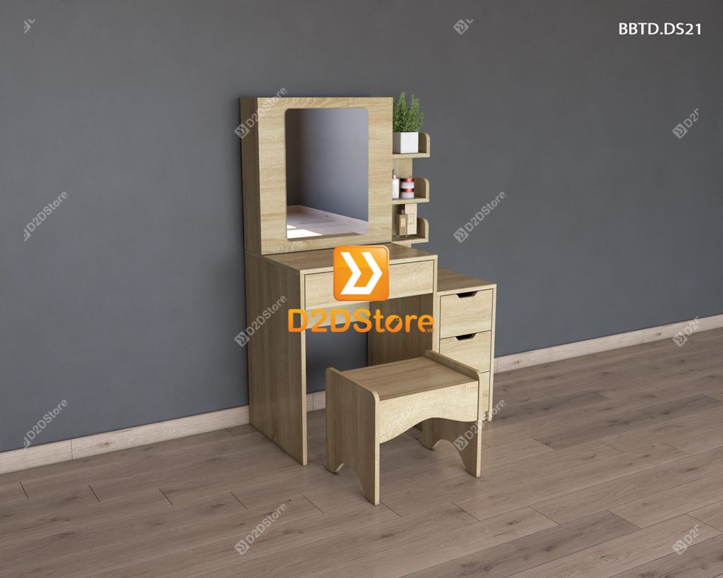 Bộ bàn trang điểm để sàn BBTD.DS21