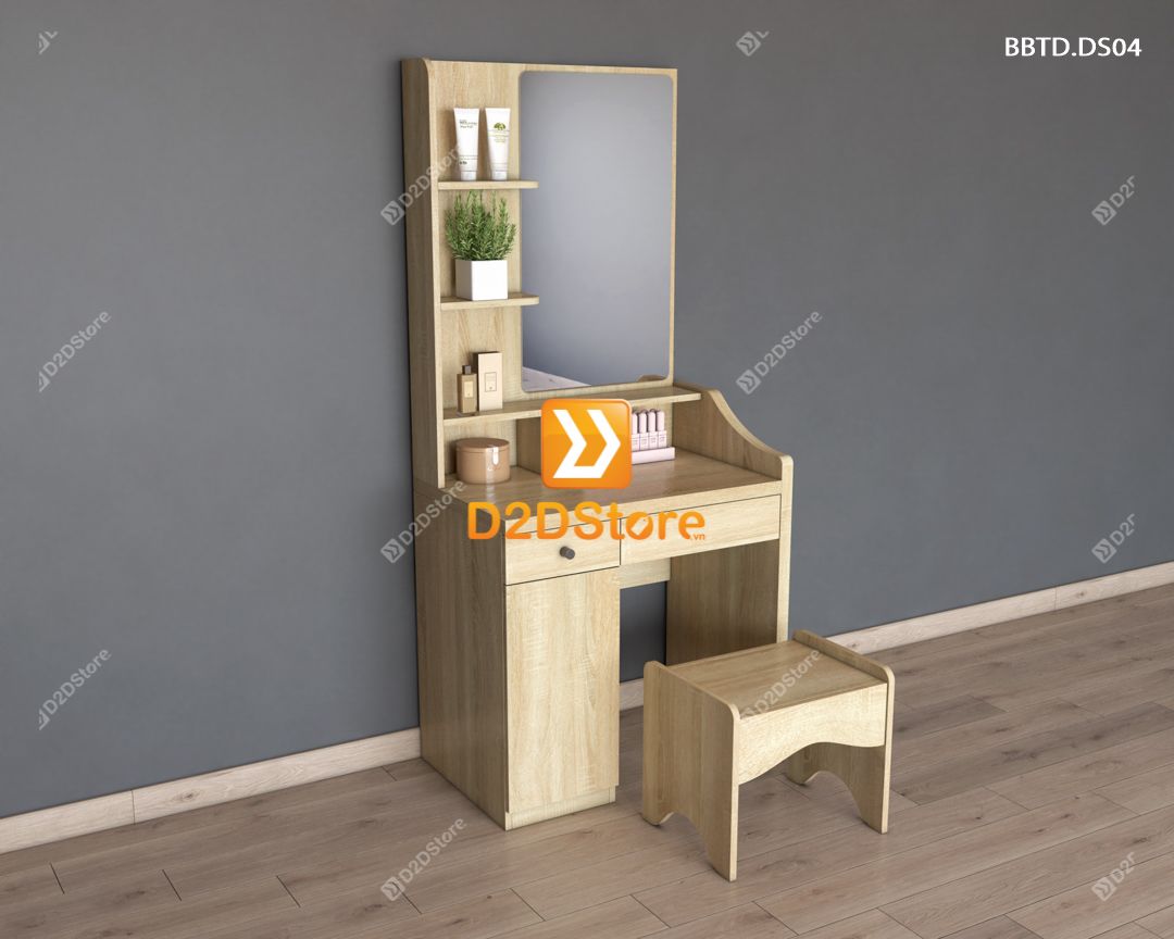  Bộ bàn trang điểm để sàn BBTD.DS04 