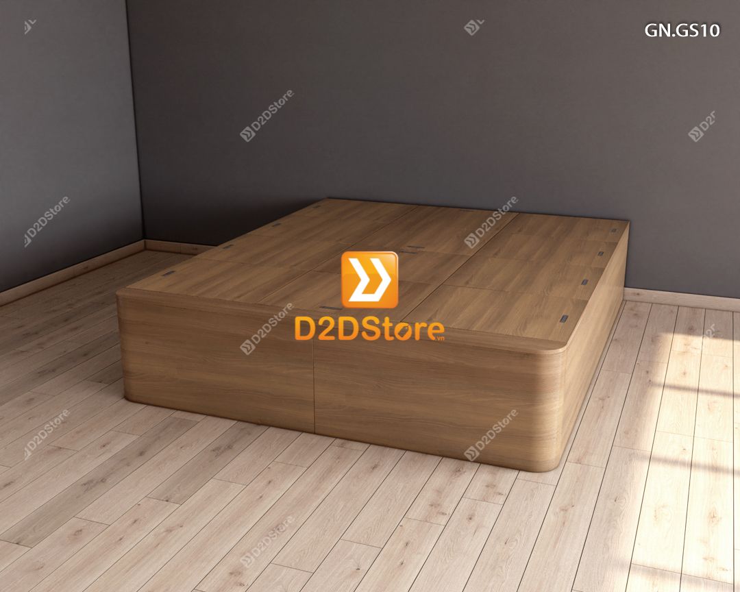  Giường ngủ dạng bục đa năng GN.GS10 