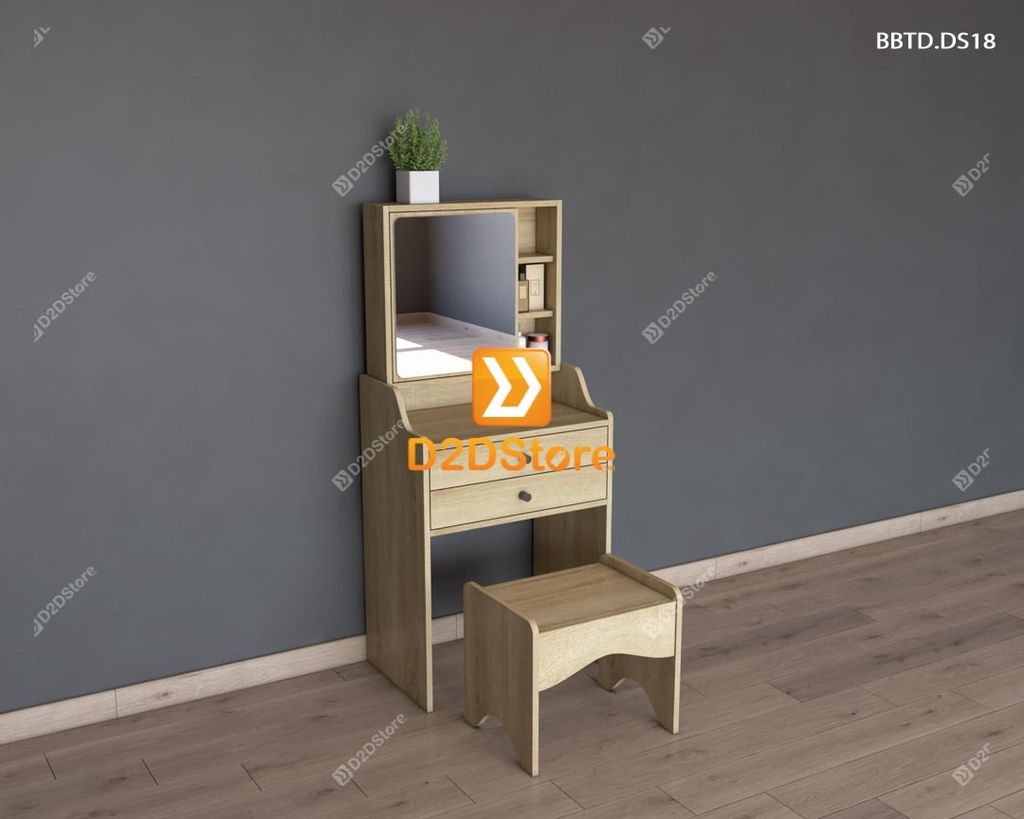 Bộ bàn trang điểm để sàn BBTD.DS18