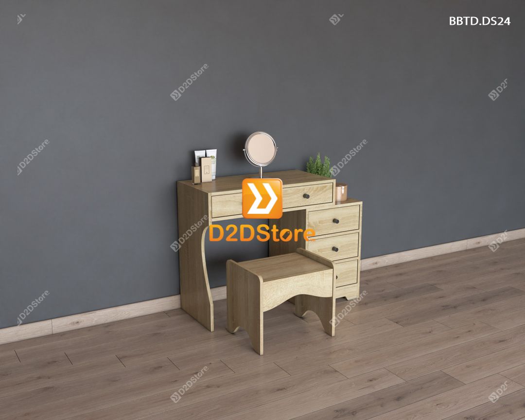  Bộ bàn trang điểm để sàn BBTD.DS24 