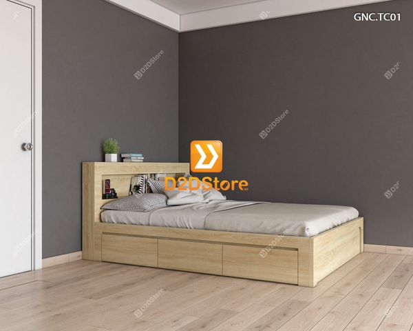 Giường ngủ hiện đại GNC.TC01