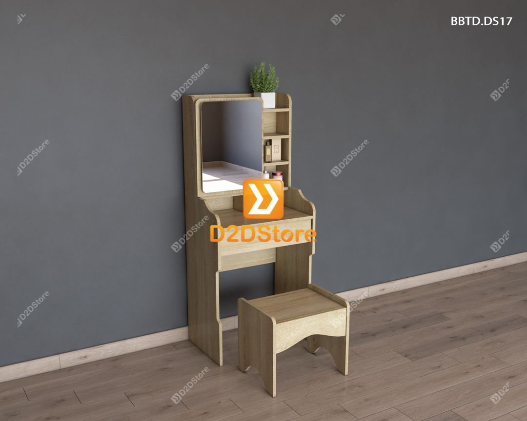  Bộ bàn trang điểm để sàn BBTD.DS17 