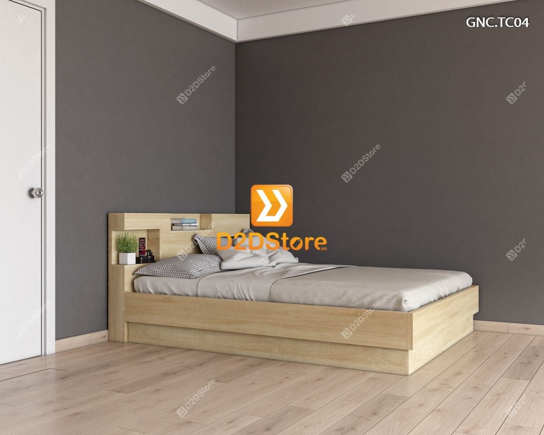  Giường ngủ hiện đại GNC.TC04 